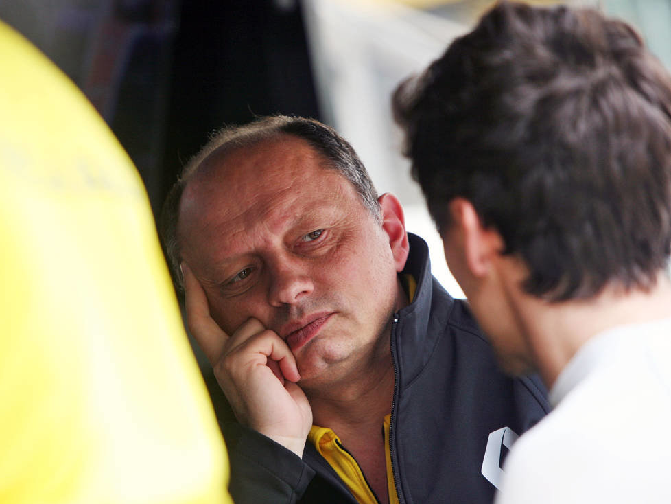 Frederic Vasseur und Jolyon Palmer