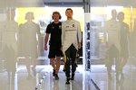 Jolyon Palmer (Renault) und Jack Clarke 