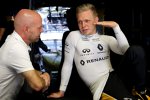 Kevin Magnussen (Renault) und Jan Magnussen 