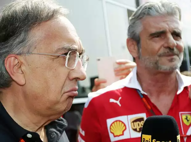 Sergio Marchionne, Maurizio Arrivabene Titel-Bild zur News: Sergio Marchionne, Maurizio Arrivabene