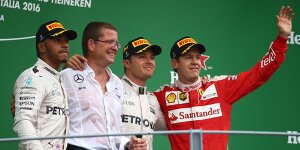 Formel 1 Monza 2016: Hamilton patzt, Rosberg staubt ab