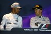 Bild zum Inhalt: Vettel & Rosberg: Immer Ärger mit der falschen Kappe...