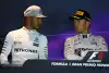 Bild zum Inhalt: Vettel & Rosberg: Immer Ärger mit der falschen Kappe...