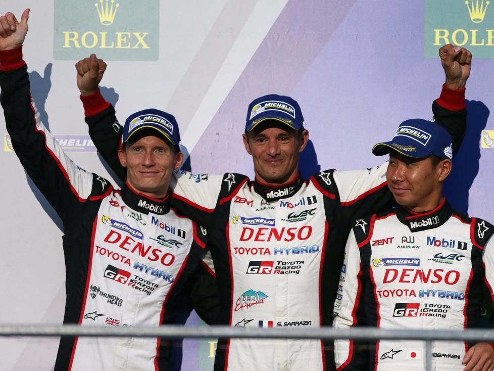 Mike Conway, Stephane Sarrazin, Kamui Kobayashi