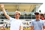 Nico Rosberg (Mercedes) und Pascal Wehrlein (Manor) 
