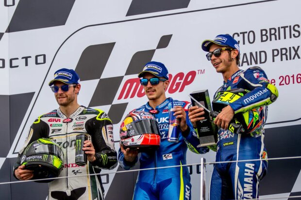  ~Cal Crutchlow, Maverick Vinales und Valentino Rossi ~          