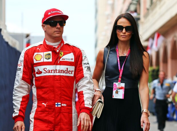 Titel-Bild zur News: Kimi Räikkönen, Minttu Virtanen