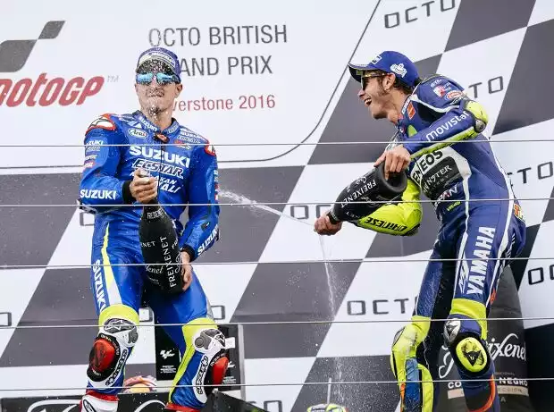 Titel-Bild zur News: Valentino Rossi, Maverick Vinales