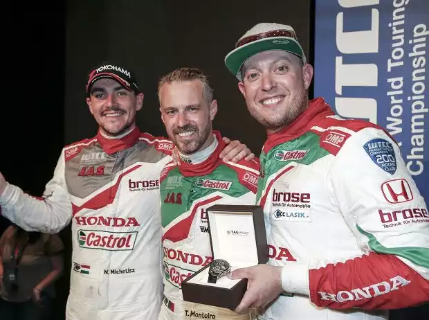 Norbert Michelisz, Rob Huff, Tiago Monteiro Titel-Bild zur News: Norbert Michelisz, Rob Huff, Tiago Monteiro