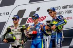 Cal Crutchlow, Maverick Vinales und Valentino Rossi 