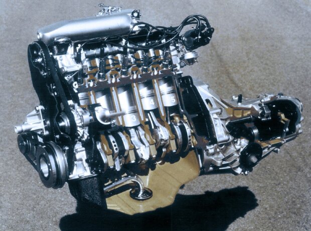 Fünfzylinder-Benzinmotors von Audi von 1976 Fünfzylinder-Benzinmotors von Audi von 1976