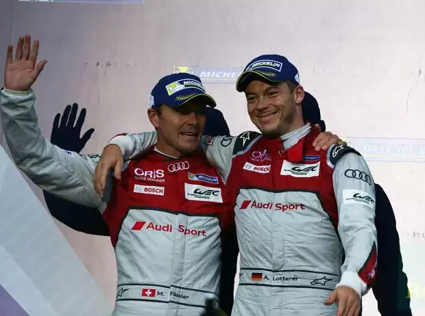 Marcel Fässler, Andre Lotterer Titel-Bild zur News: Marcel Fässler, Andre Lotterer