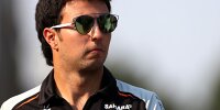 Bild zum Inhalt: Neuer Vertrag für Sergio Perez: Auch 2017 bei Force India