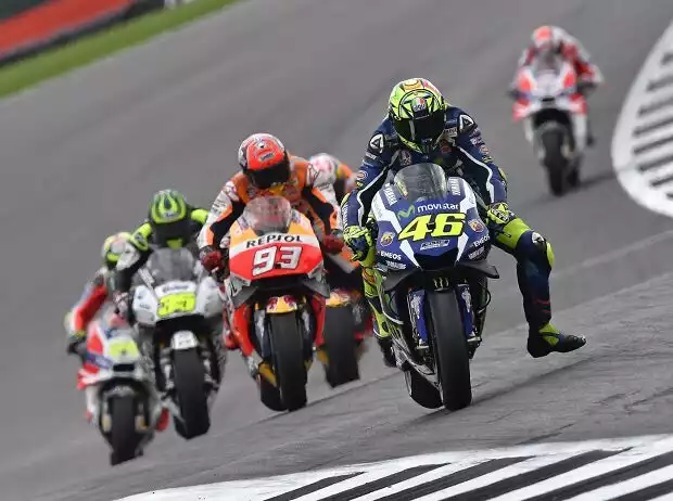 Titel-Bild zur News: Valentino Rossi, Marc Marquez