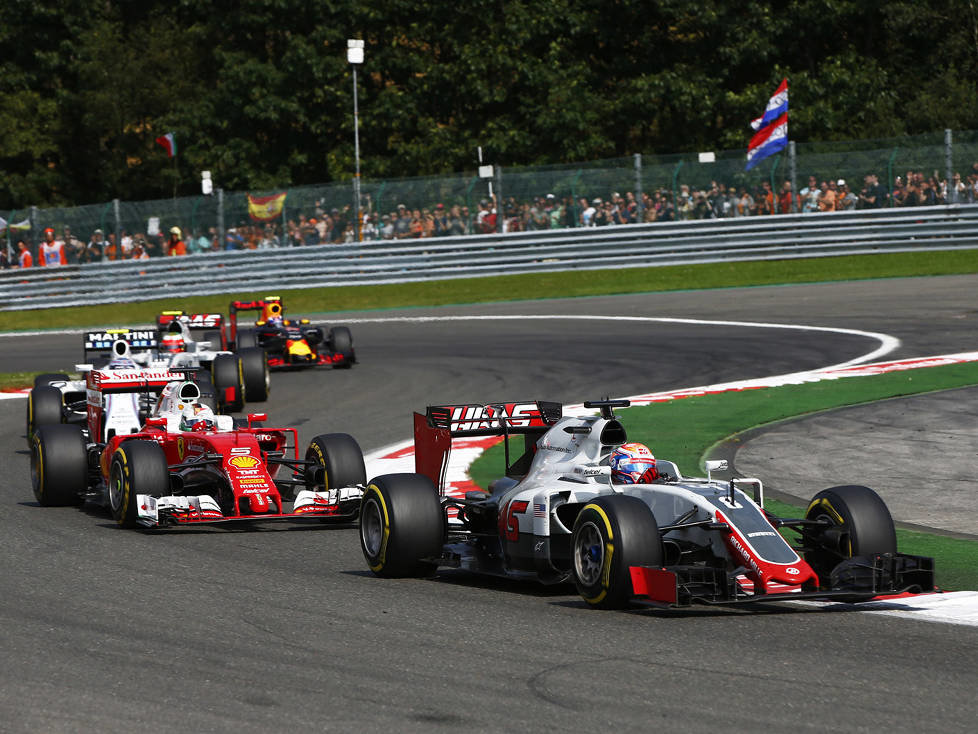 Romain Grosjean, Sebastian Vettel