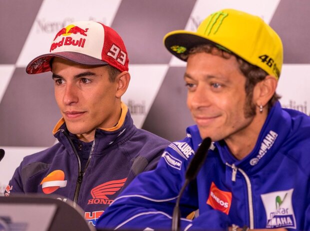 Marc Marquez, Valentino Rossi