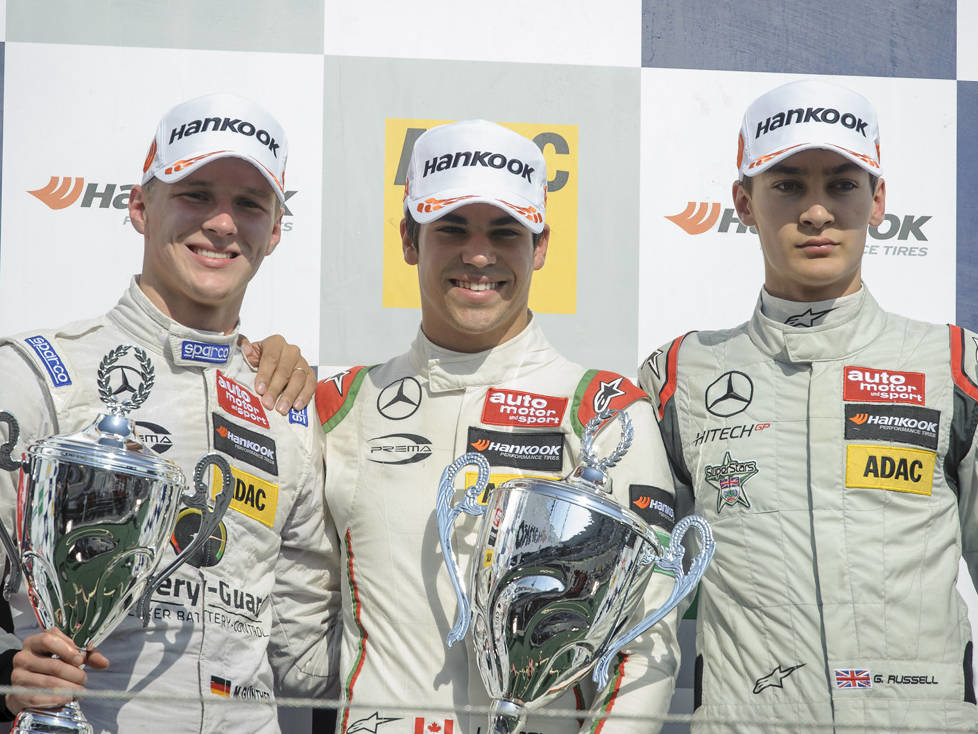 Maximilian Günther, Lance Stroll, George Russell