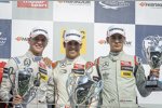 Maximilian Günther, Lance Stroll und George Russell 