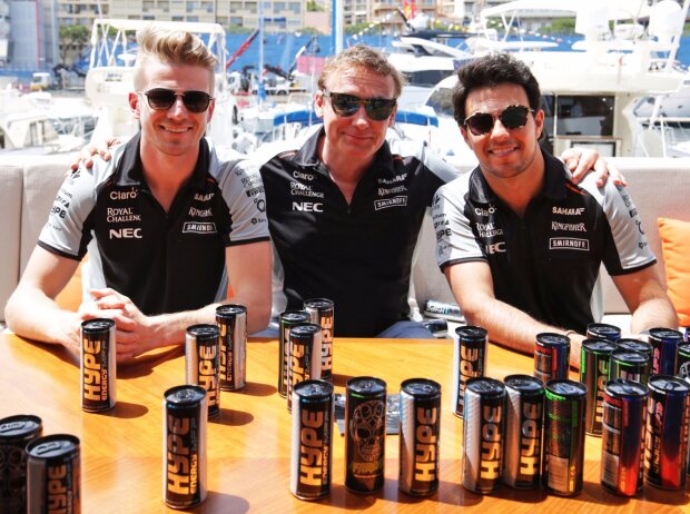 Sergio Perez, Nico Hülkenberg, Betrand Gachot