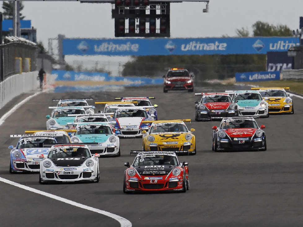 Start zum Porsche Carrera Cup