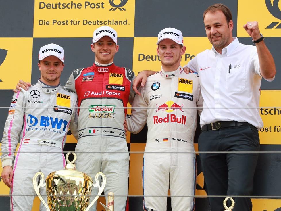 Lucas Auer, Edoardo Mortara, Marco Wittmann
