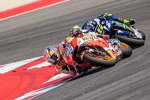 Daniel Pedrosa vor Valentino Rossi 