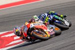 Daniel Pedrosa vor Valentino Rossi 