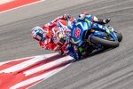 Maverick Vinales vor Andrea Dovizioso 