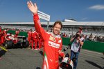 Sebastian Vettel (Ferrari) bei den Ferrari Racing Days in Hockenheim 2016