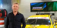 SPORT1-Moderator Andreas Spellig führt durch die SPORT1-Sendung "Boxenfunk ? Der Motorsport-Talk"