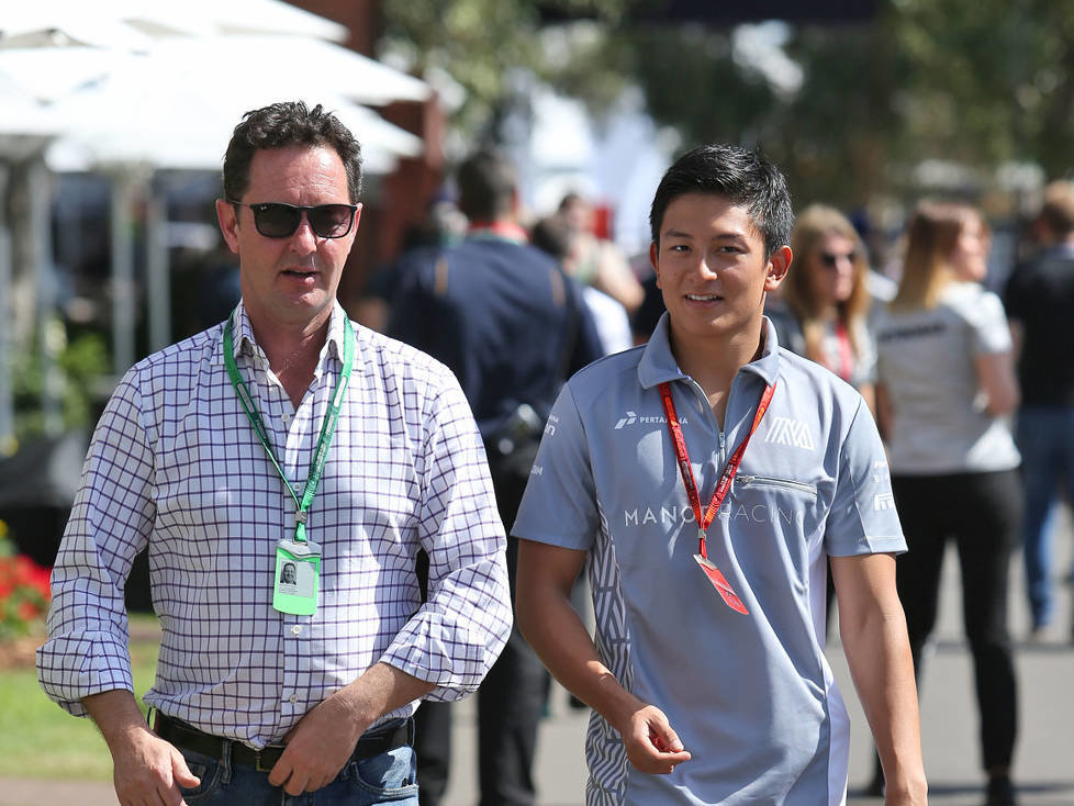Rio Haryanto, Piers Hunnisett