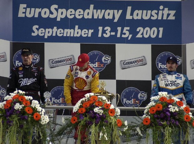 Kenny Bräck, Max Papis, Patrick Carpentier