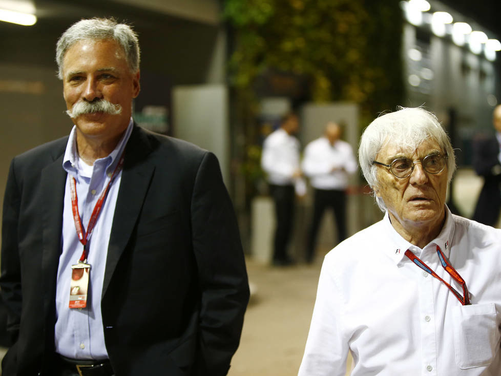 Bernie Ecclestone, Chase Carey