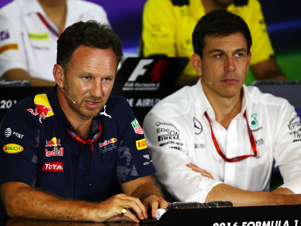 Christian Horner, Toto Wolff
