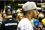 Lewis Hamilton (Mercedes) und Nico Rosberg (Mercedes) 