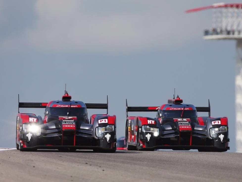 Marcel Fässler, Andre Lotterer, Benoit Treluyer, Lucas di Grassi, Loic Duval, Oliver Jarvis