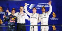 Bild zum Inhalt: Formel 1 Singapur 2016: Nico Rosberg mit Sieg WM-Leader