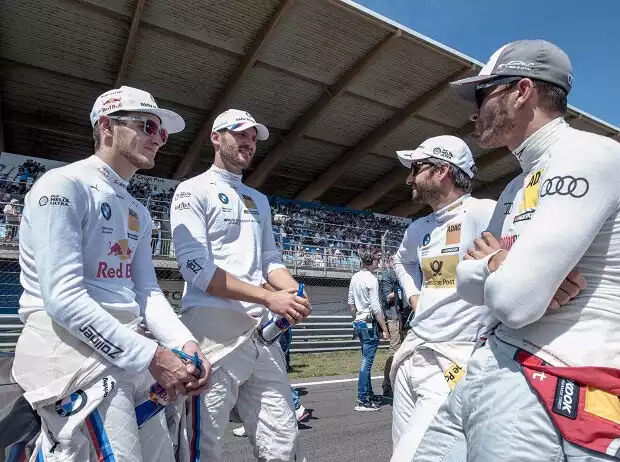 Titel-Bild zur News: Marco Wittmann, Martin Tomczyk, Timo Glock, Timo Scheider