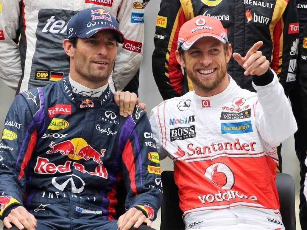 Mark Webber, Jenson Button