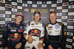 Timmy Hansen, Mattias Ekström und Johan Kristoffersson 