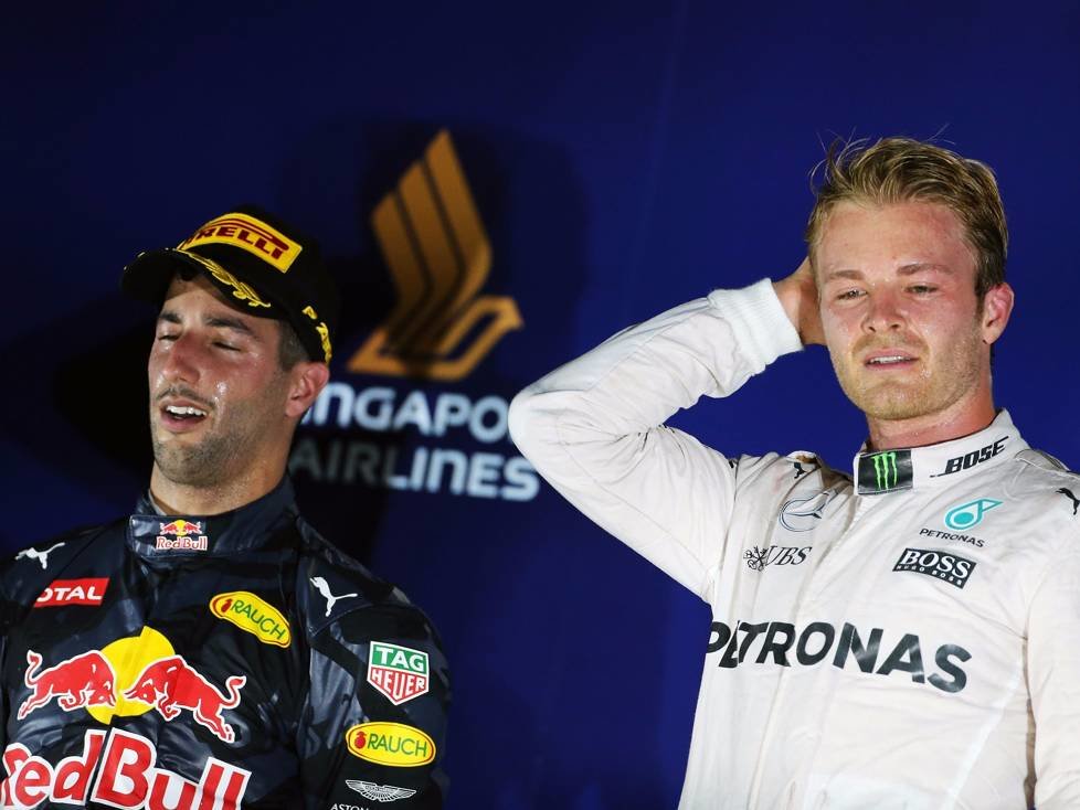Daniel Ricciardo, Nico Rosberg