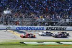 Kyle Busch (Gibbs), Brad Keselowski (Penske) und Denny Hamlin (Gibbs) 