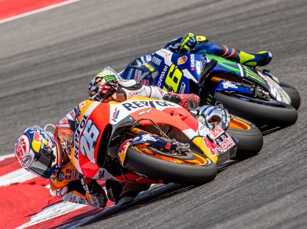 Daniel Pedrosa, Valentino Rossi