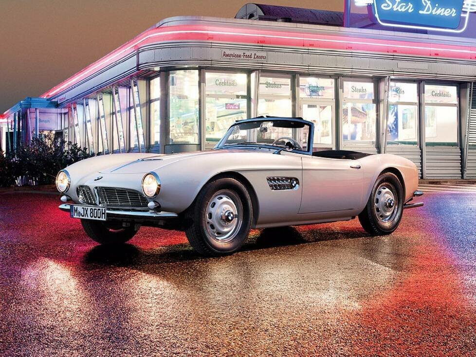 Wieder fertig zum Einsteigen: BMW 507, wie der von Elvis Presley