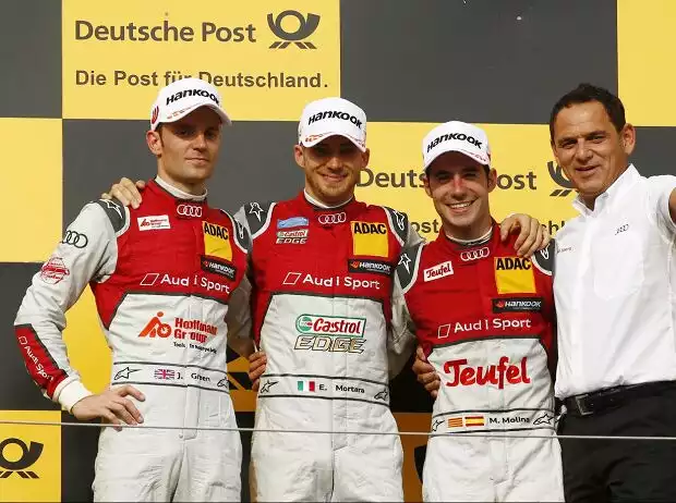 Jamie Green, Edoardo Mortara, Miguel Molina Titel-Bild zur News: Jamie Green, Edoardo Mortara, Miguel Molina