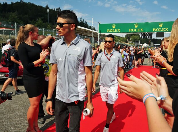 Pascal Wehrlein, Esteban Ocon Pascal Wehrlein, Esteban Ocon
