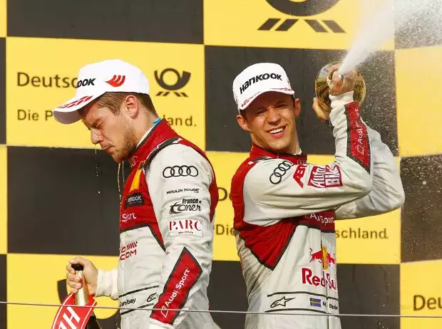 Adrien Tambay, Mattias Ekström Titel-Bild zur News: Adrien Tambay, Mattias Ekström
