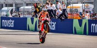 Bild zum Inhalt: MotoGP Aragon 2016: Marquez mit Sieg Richtung WM-Titel