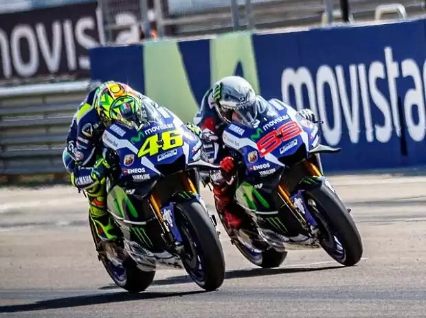 Valentino Rossi, Jorge Lorenzo Titel-Bild zur News: Valentino Rossi, Jorge Lorenzo