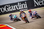 Brad Binder vor Enea Bastianini und Fabio Di Giannantonio 